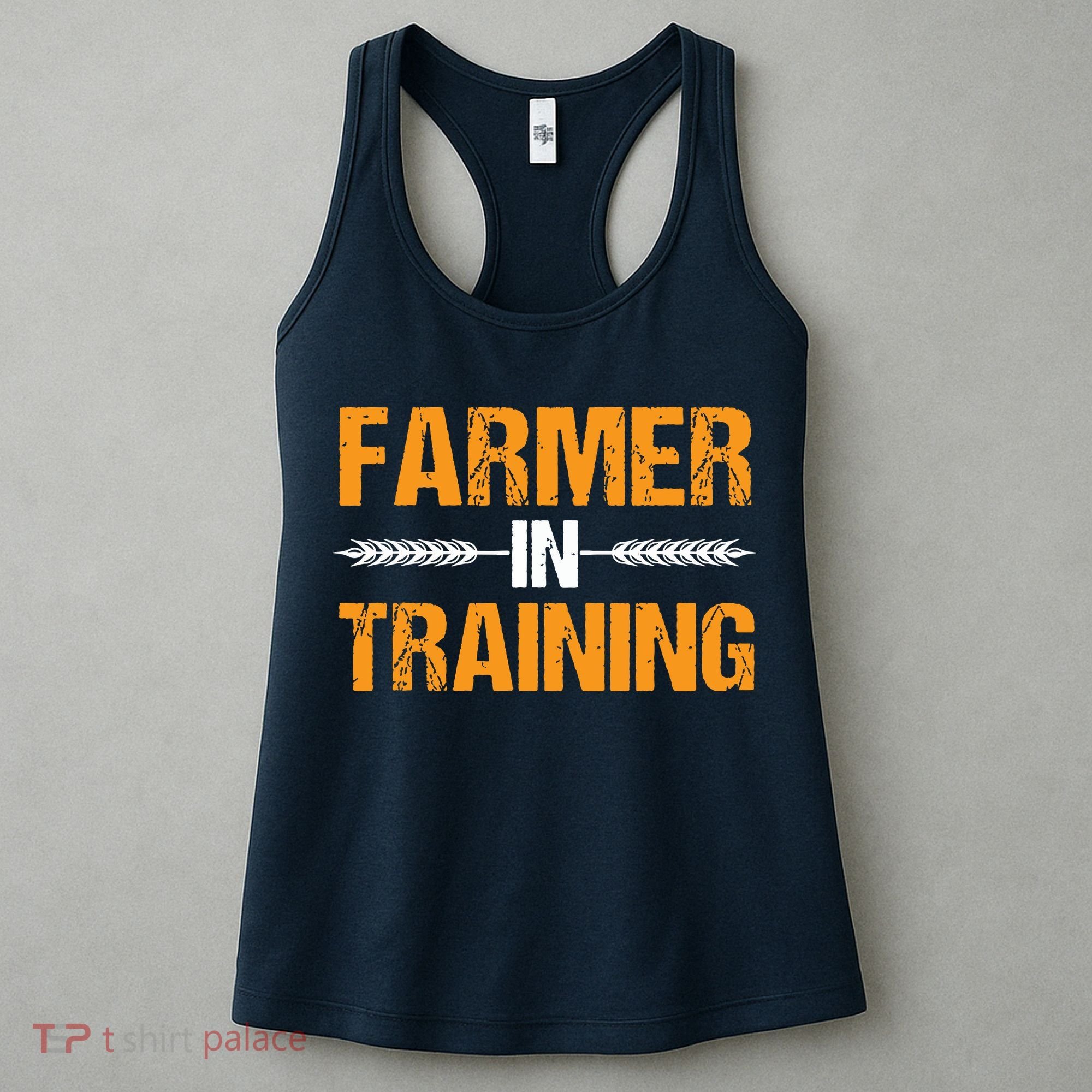 Funny Farmer In Training Apparel Farm Farming Women's Tank Top