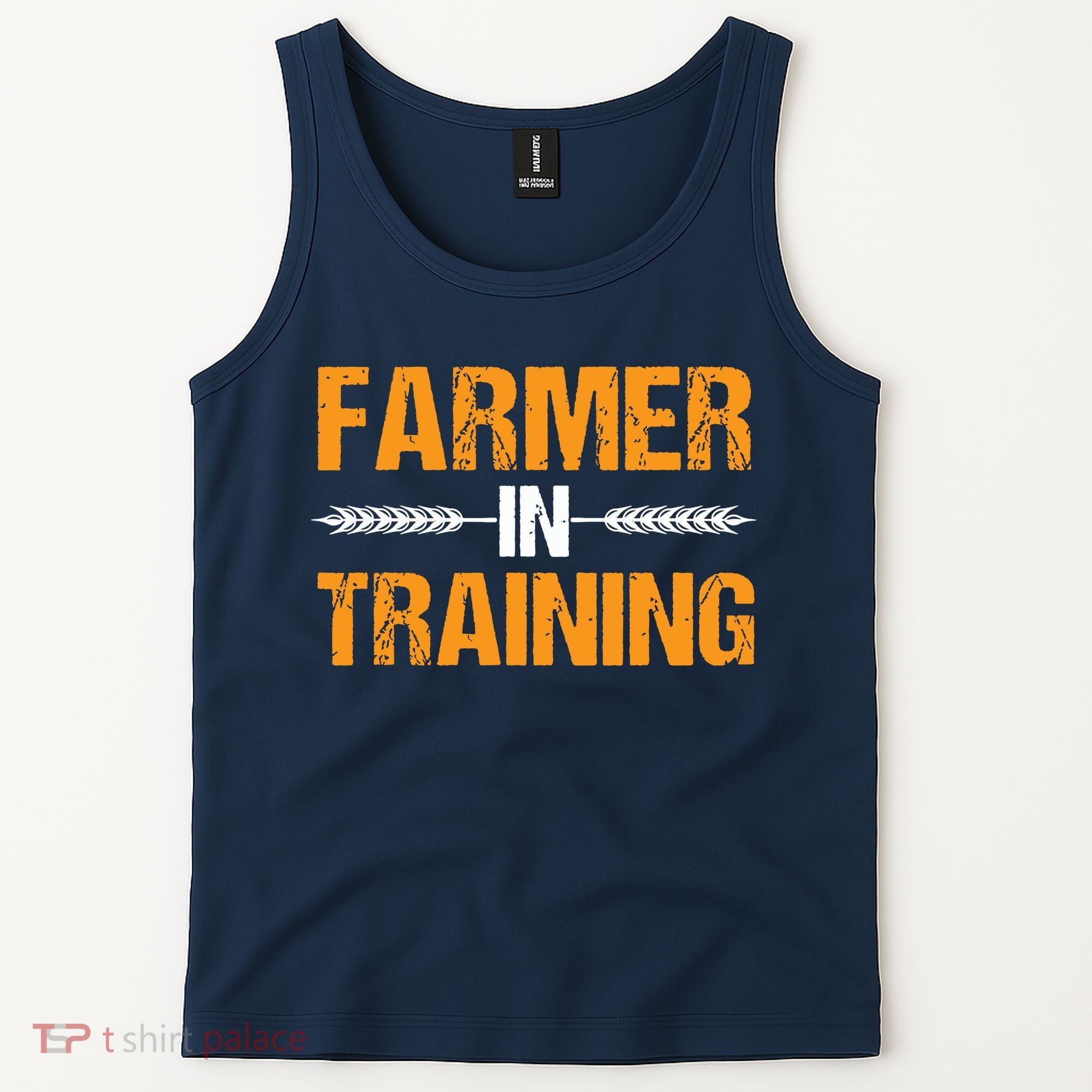 Funny Farmer In Training Apparel Farm Farming Tank Top