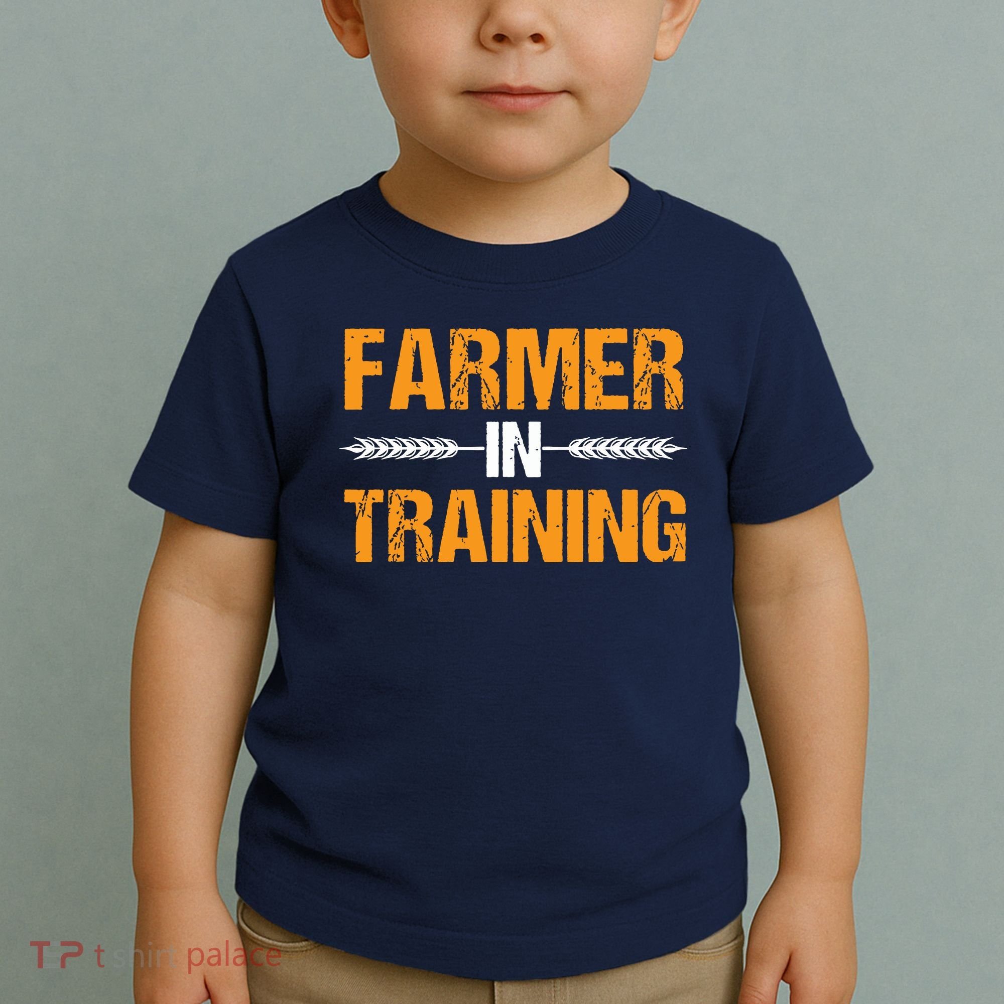 Funny Farmer In Training Apparel Farm Farming Toddler T-Shirt