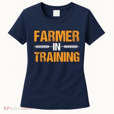 Funny Farmer In Training Apparel Farm Farming Women's T-Shirt