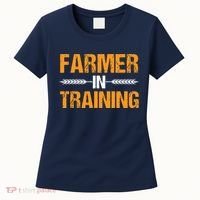 Funny Farmer In Training Apparel Farm Farming Women's T-Shirt thumb 0