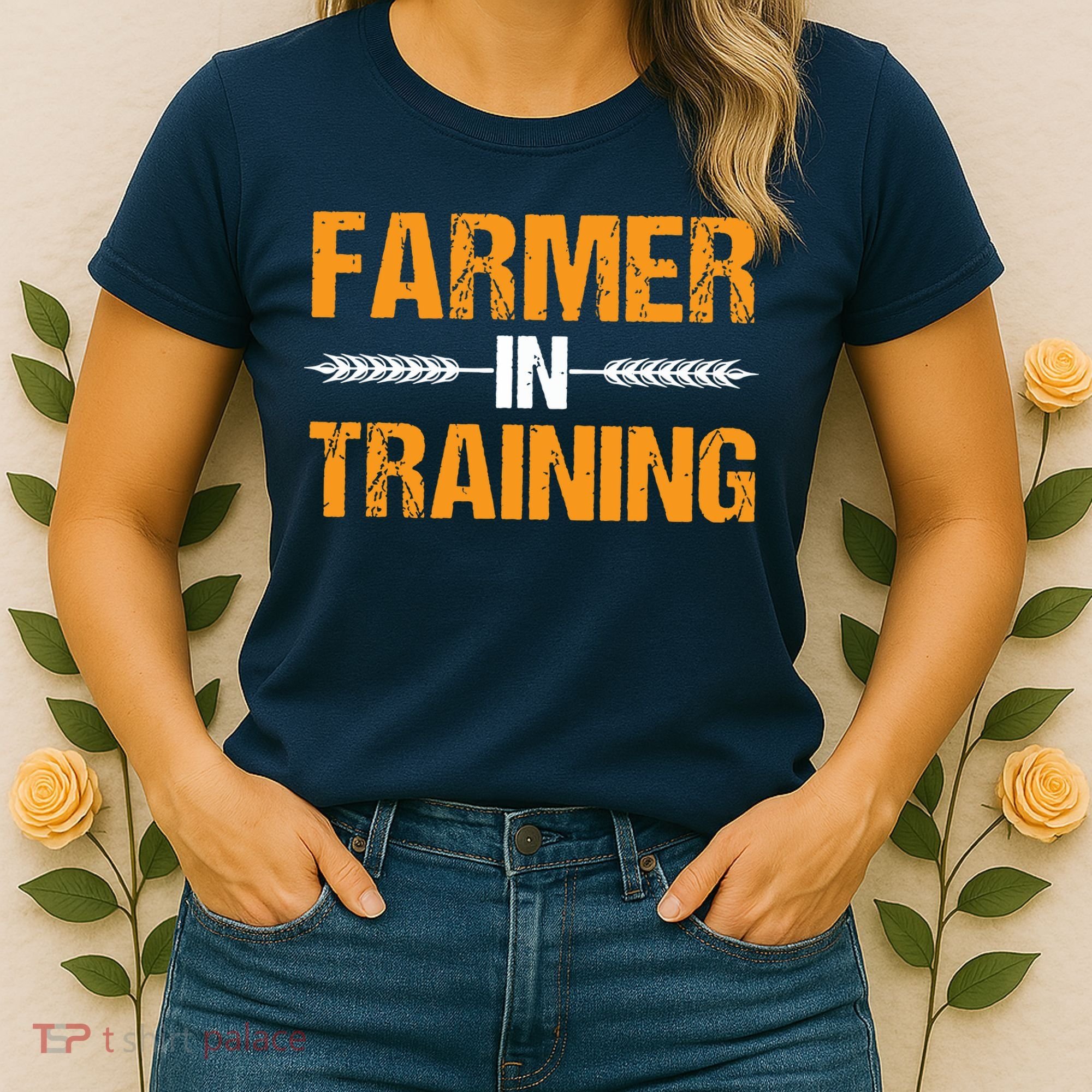 Funny Farmer In Training Apparel Farm Farming Women's T-Shirt