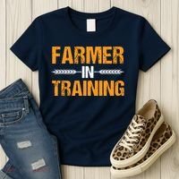 Funny Farmer In Training Apparel Farm Farming Women's T-Shirt thumb 3