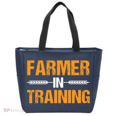 Funny Farmer In Training Apparel Farm Farming Tote Bag