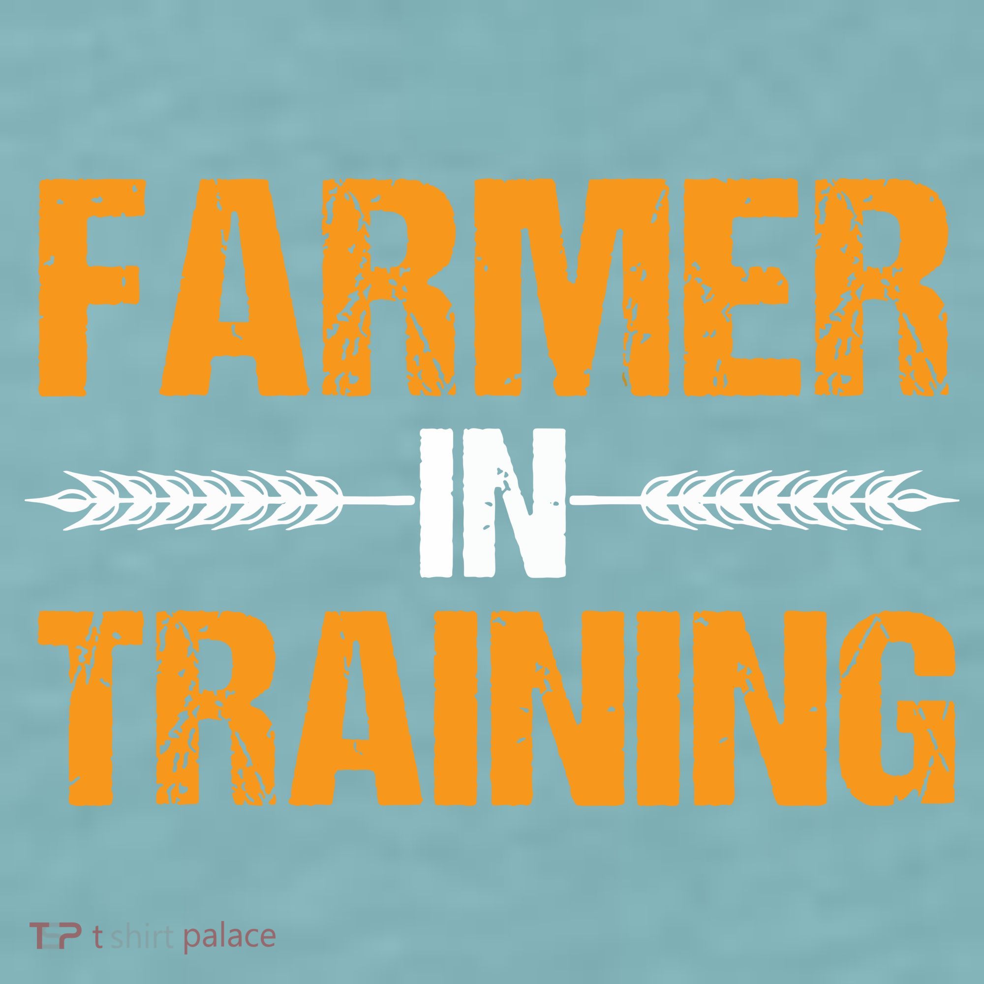 Funny Farmer In Training Apparel Farm Farming Sueded Cloud Jersey T-Shirt