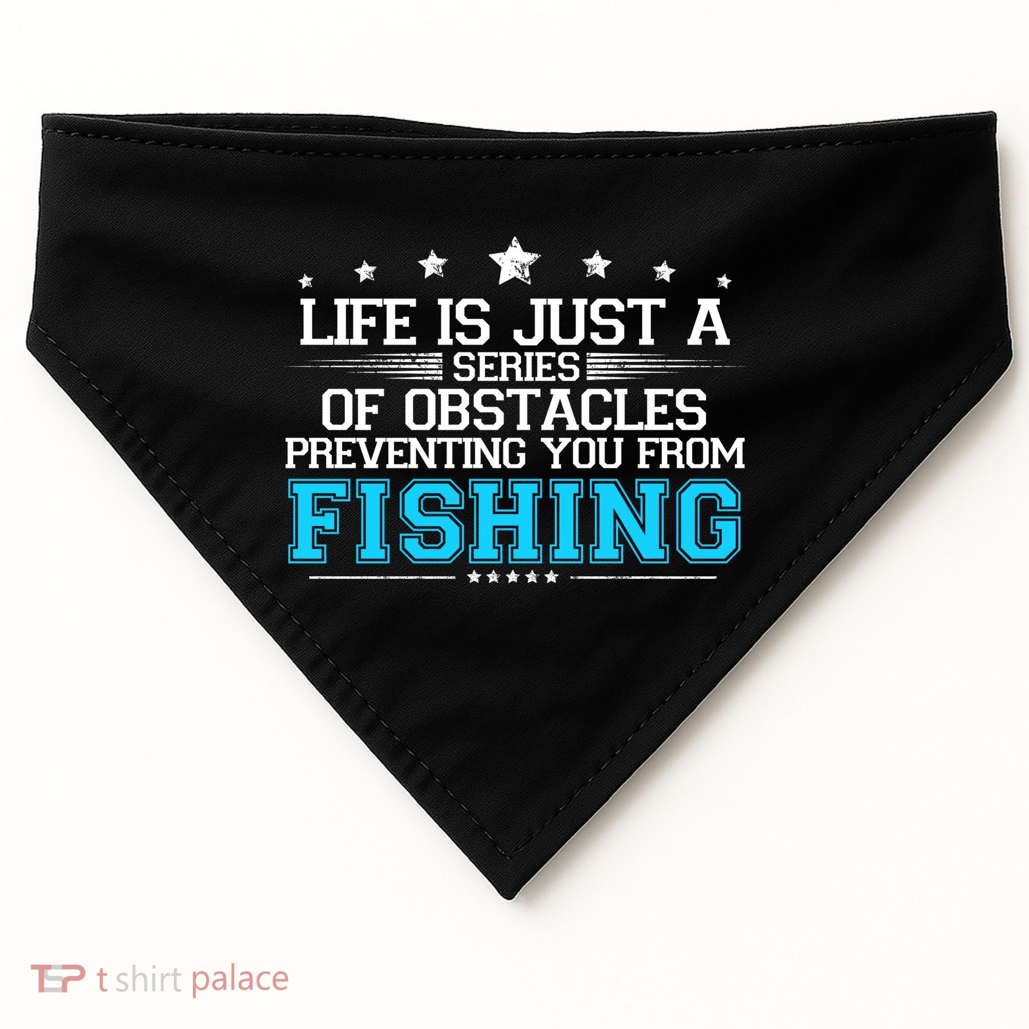 Fishing USA-Made Doggie Bandana