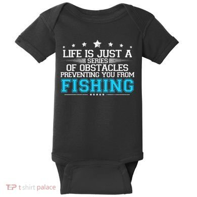 Fishing Baby Bodysuit