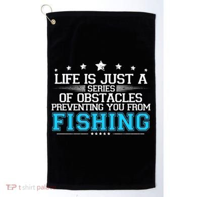 Fishing Golf Towel