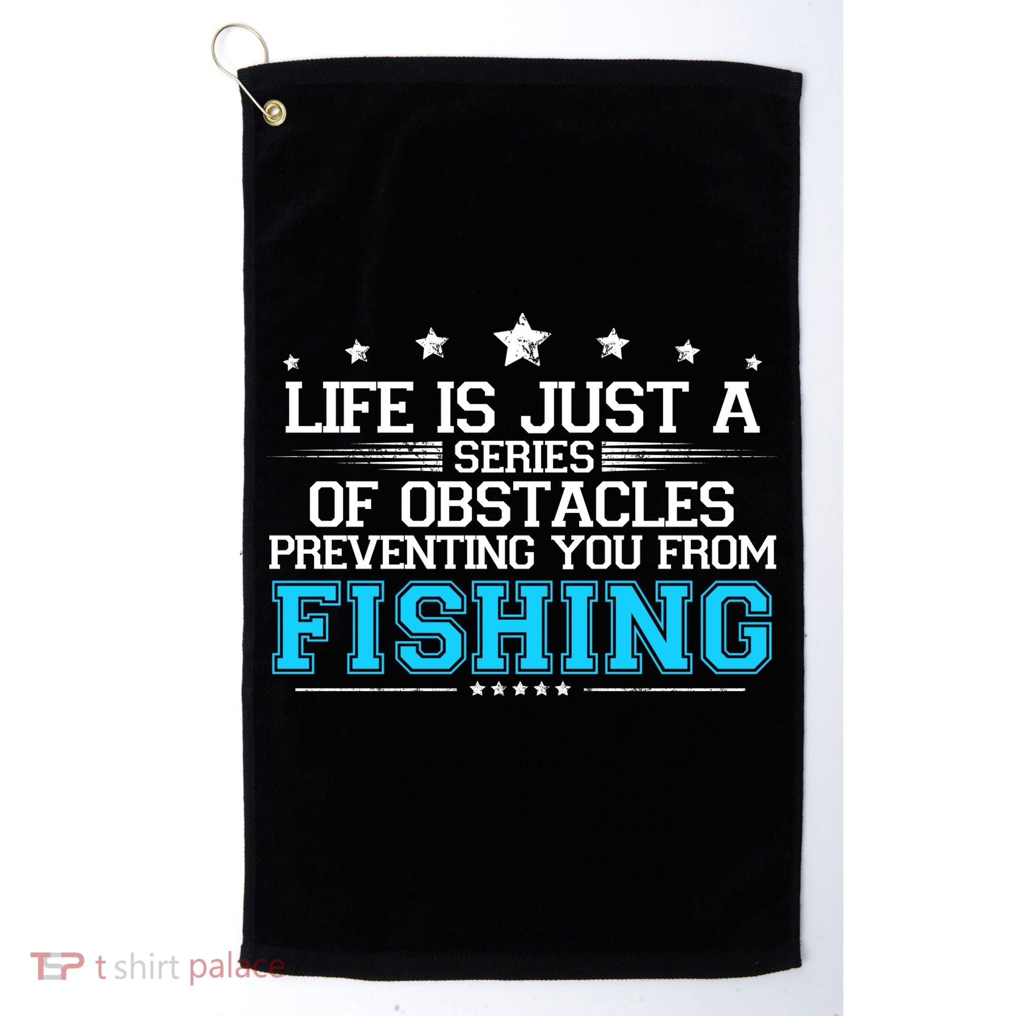 Fishing Golf Towel