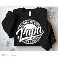 Papa The Man The Myth The Legend Sweatshirt thumb 2