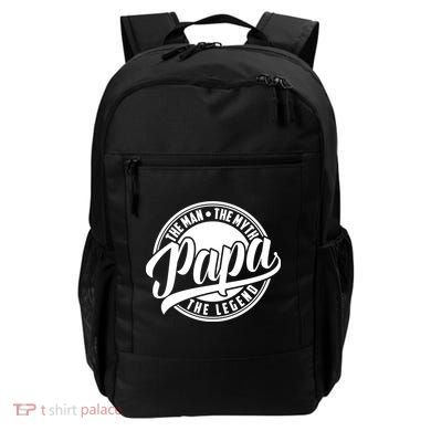 Papa The Man The Myth The Legend Backpack