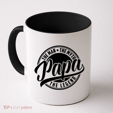 Papa The Man The Myth The Legend Coffee Mug