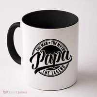 Papa The Man The Myth The Legend Coffee Mug thumb 0