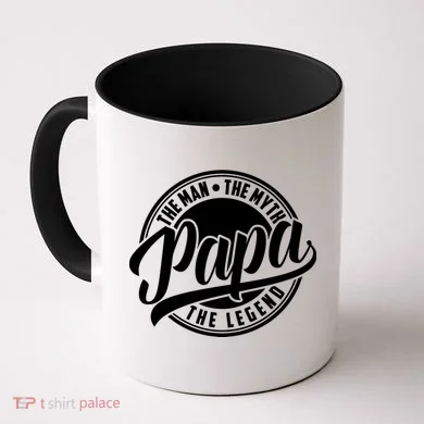 Papa The Man The Myth The Legend Coffee Mug