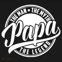 Papa The Man The Myth The Legend Coaster thumb 2