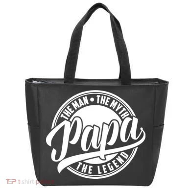Papa The Man The Myth The Legend Tote Bag