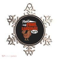 Funny Fluent In Fowl Language Chicken Lover Ornament thumb 0