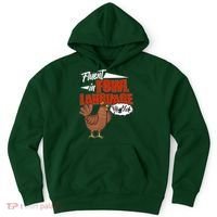 Funny Fluent In Fowl Language Chicken Lover Hoodie thumb 0