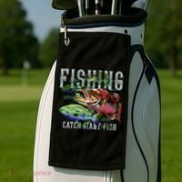 Fishing Golf Towel thumb 2