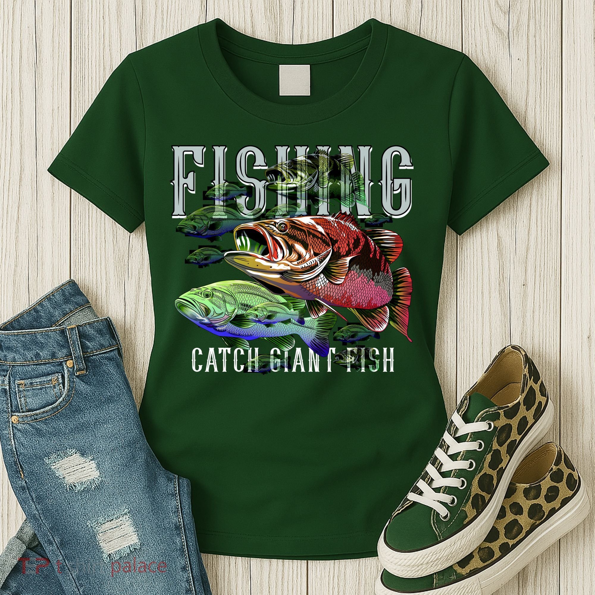 Fishing Women's T-Shirt