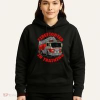 funny Firefighter In Training Fire Truck  Hoodie thumb 5