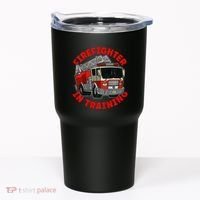 funny Firefighter In Training Fire Truck  Tumbler thumb 0