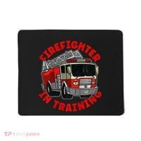 funny Firefighter In Training Fire Truck  Mousepad thumb 0