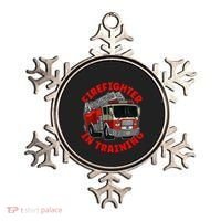 funny Firefighter In Training Fire Truck  Ornament thumb 0