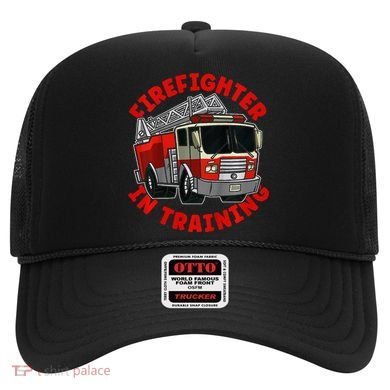 funny Firefighter In Training Fire Truck  Hat