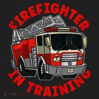 funny Firefighter In Training Fire Truck  Hat thumb 2