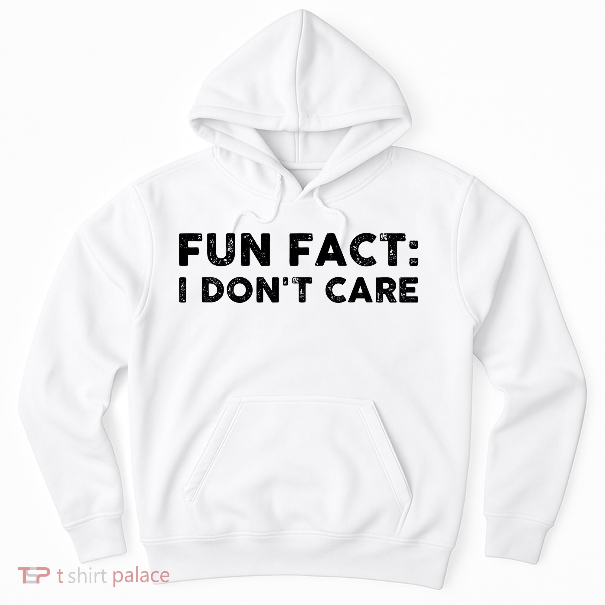 Fun Fact: I Don't Care Hoodie