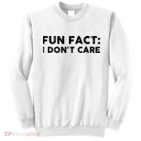 Fun Fact: I Don't Care Sweatshirt thumb 0