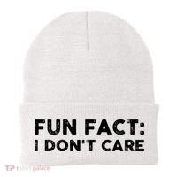 Fun Fact: I Don't Care Beanie thumb 0