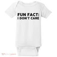 Fun Fact: I Don't Care Baby Bodysuit thumb 0