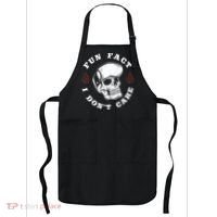 Fun Fact I Don't Care Funny Skeleton Sarcastic Apron thumb 0