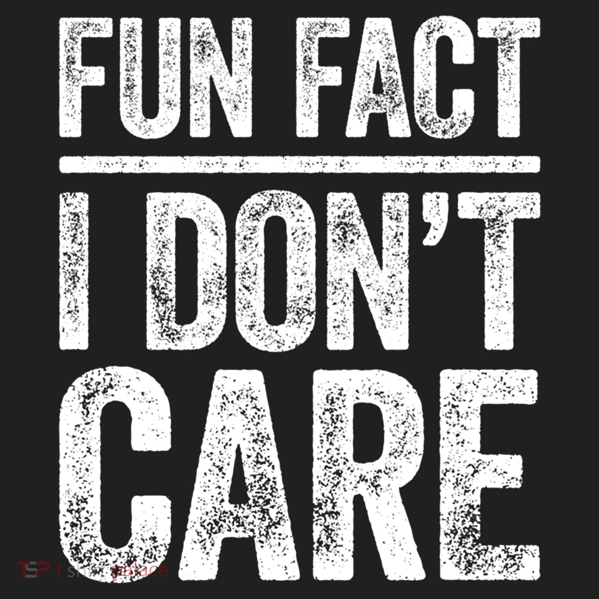 Fun Fact I Don't Care Great Gift Sarcastic Meaningful Gift Cute Gift Golf Towel