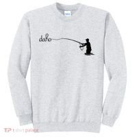 Fly Fish Idaho With White Text Trout Fishing Sweatshirt thumb 0
