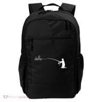 Fly Fish Idaho With White Text Trout Fishing Backpack thumb 0