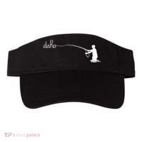 Fly Fish Idaho With White Text Trout Fishing Visor thumb 0