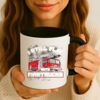 Firefighter Fire I Still Play With Firetrucks Funny Gift Coffee Mug thumb 3