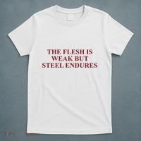 Fantasyinitiative Fantasy Initiative By Fire And Steel The Flesh Is Weak But Ste T-Shirt thumb 5