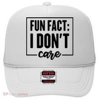 Fun Fact I Don't Care Hat thumb 0