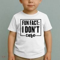Fun Fact I Don't Care Toddler T-Shirt thumb 2
