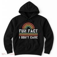 Fun Fact I DonT Care Hoodie thumb 0