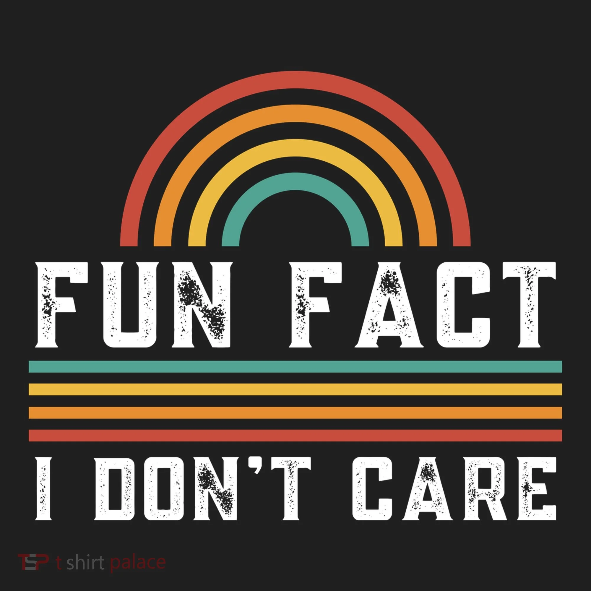 Fun Fact I DonT Care Golf Towel