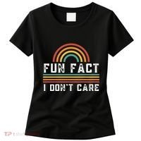 Fun Fact I DonT Care Women's T-Shirt thumb 0