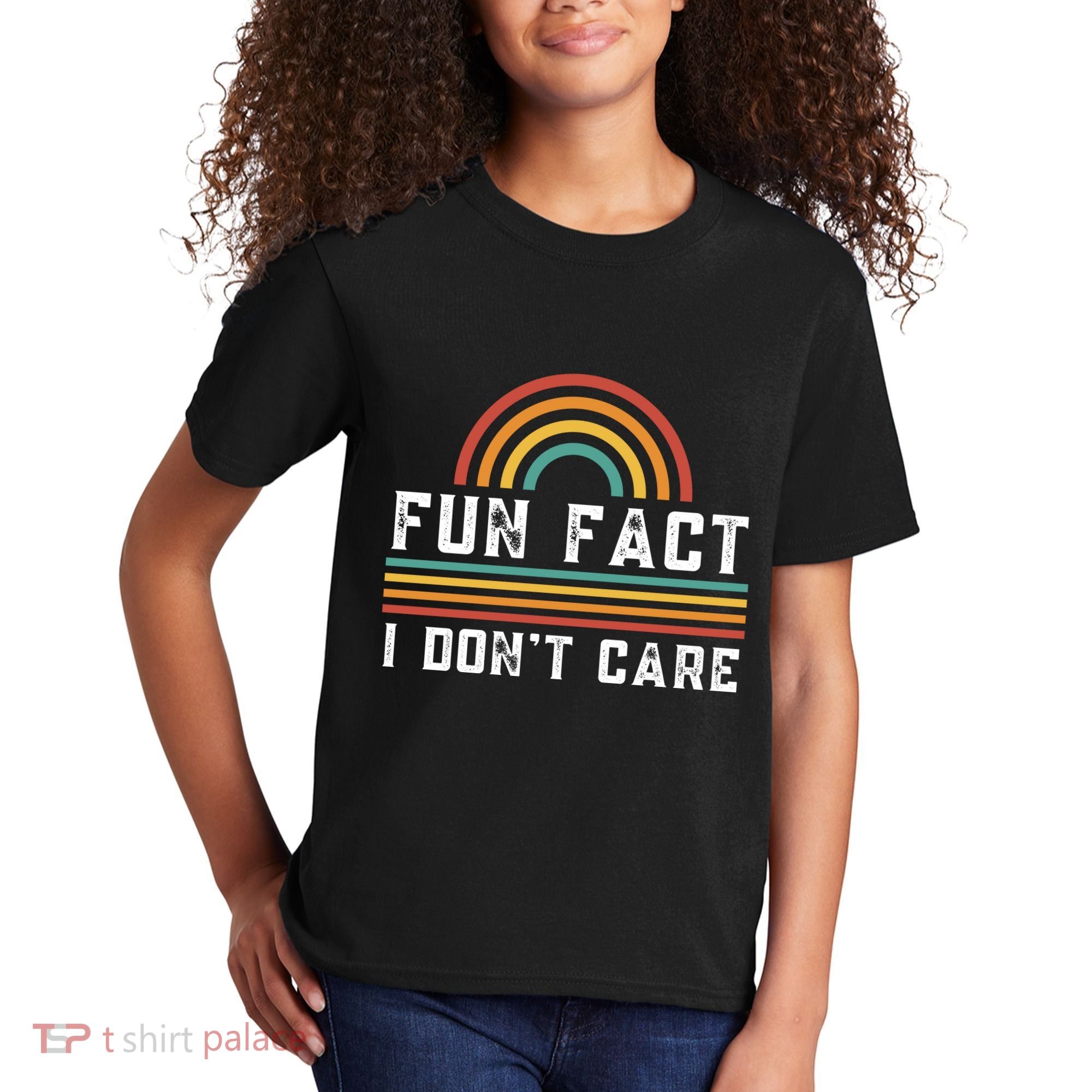 Fun Fact I DonT Care Kids T-Shirt