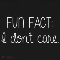 Fun Fact I Don't Care Funny Women's Tank Top thumb 5