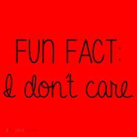 Fun Fact I Don't Care Funny Santa Hat thumb 1