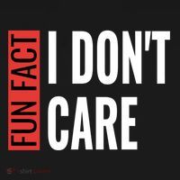 Fun Fact I Don't Care Sarcastic Saying Humorous Great Gift Women's Hoodie thumb 2